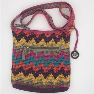 The Sak Crossbody Purse Bag Hobo Multi color